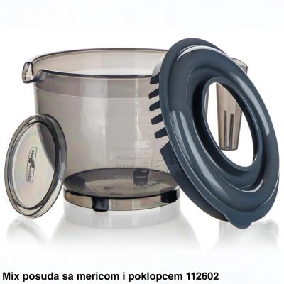 Mix posuda sa mericom i poklopcem 2.5l , Mix posuda za mešanje, Mix posuda sa poklopcem, Mix posuda sa mericom