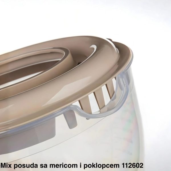 Mix posuda sa mericom i poklopcem 2.5l , Mix posuda za mešanje, Mix posuda sa poklopcem, Mix posuda sa mericom