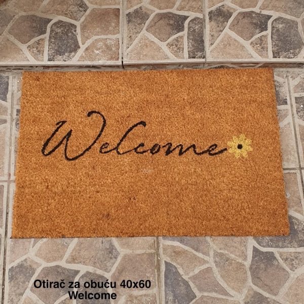Otirač za obuću 40x60, otiraci, otirac za vrata, otiraci za kucu, otiraci sa natpisom 