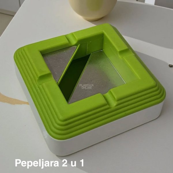 Pepeljara 2 nivoa, pepeljara sa dva nivoa, Pepeljara za sto, Pepeljara za terasu, Pepeljara za ugostitelje, Moderna pepeljara,