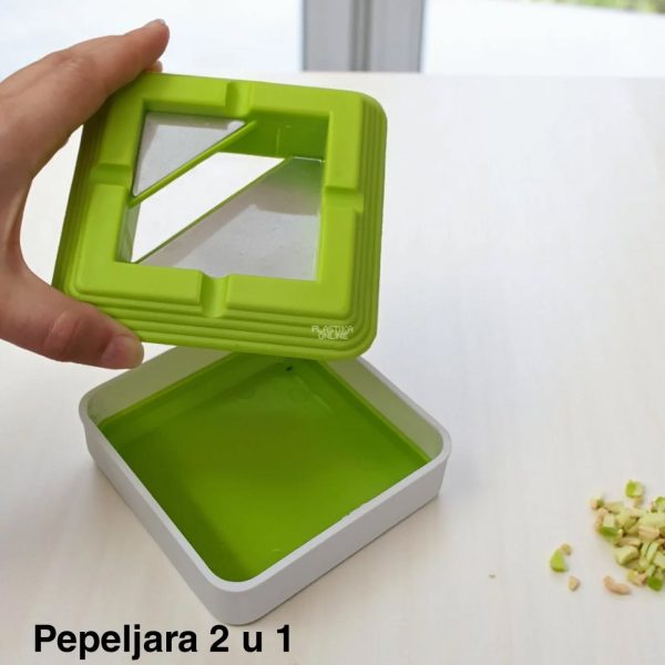 Pepeljara 2 nivoa, pepeljara sa dva nivoa, Pepeljara za sto, Pepeljara za terasu, Pepeljara za ugostitelje, Moderna pepeljara,