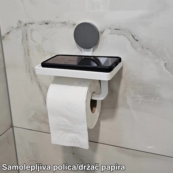 Samolepljivi nosač za wc papir