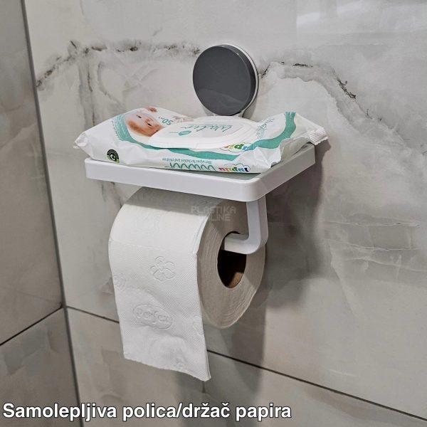 Samolepljivi nosač za wc papir