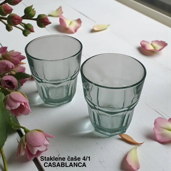 Set staklenih čaša 4/1 Casablanca