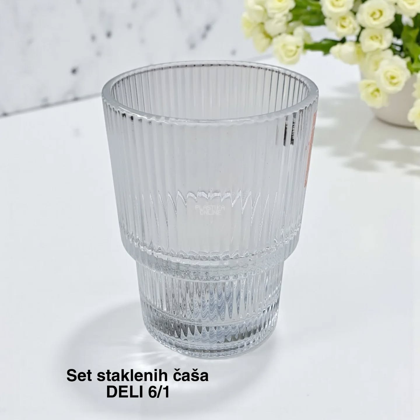 Set staklenih čaša DELI 200 ml - 6 komada, set staklenih čaša, Održavanje staklenih čaša, staklene čaše, Staklene čaše za sok