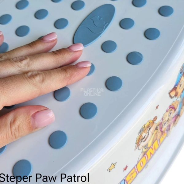Steper H14, stepenik za decu, stepenice za decu, dupli steper za decu, plasticne stepenice, stepenice za decu za kupatilo paw patrol