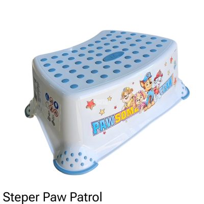 Steper H14, stepenik za decu, stepenice za decu, dupli steper za decu, plasticne stepenice, stepenice za decu za kupatilo paw patrol
