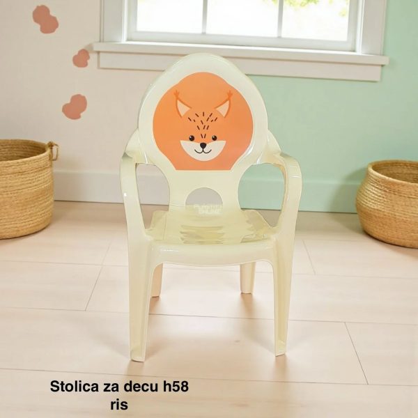 Stolica za decu h58, Dečija stolica, Plastična stolica za decu, Ergonomska dečija stolica,Stolica za decu za vrtić, Bezbedna stolica za decu, dečije stolice