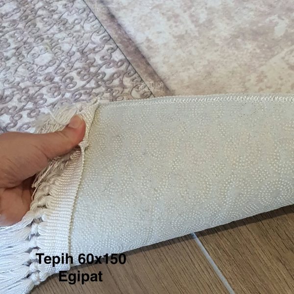 Tepih 60x150, Antiklizni tepih, Tepih za hodnik, Tepih sa gumiranom podlogom, Dekorativni tepih, Tepih protiv klizanja