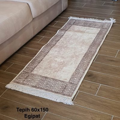 Tepih 60x150, Antiklizni tepih, Tepih za hodnik, Tepih sa gumiranom podlogom, Dekorativni tepih, Tepih protiv klizanja