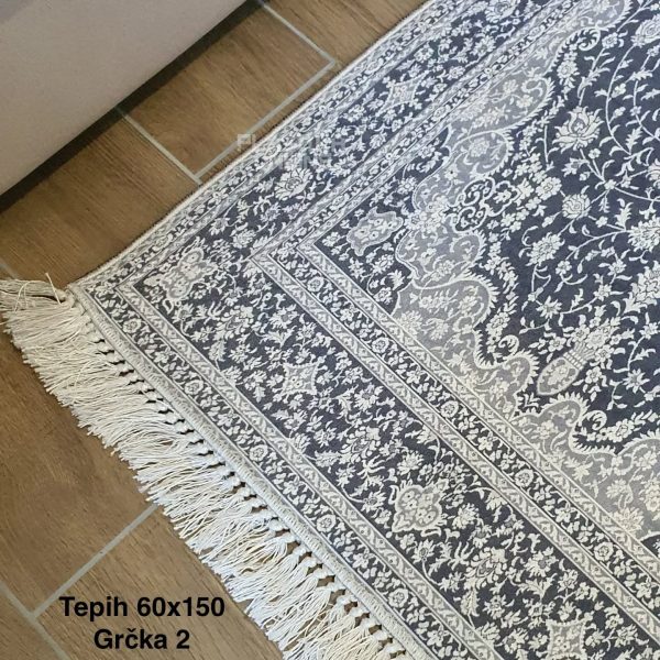 Tepih 60x150, Antiklizni tepih, Tepih za hodnik, Tepih sa gumiranom podlogom, Dekorativni tepih, Tepih protiv klizanja