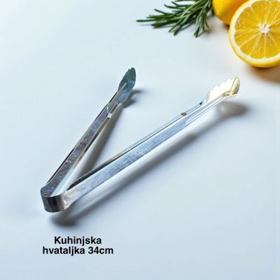 kuhinjska hvataljka 34cm, praktična hvataljka za kuhinju, hvataljka za kuvanje, hvataljka za serviranje, hvataljka za meso, hvataljka za testeninu, hvataljka za salatu, praktična kuhinjska oprema.