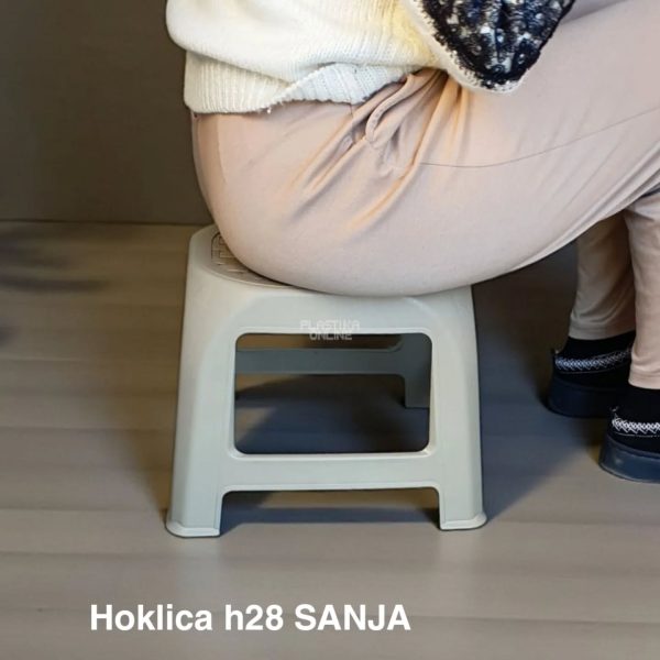 Hoklica H28cm , hoklice, plastična hoklica, plastične hoklice moka