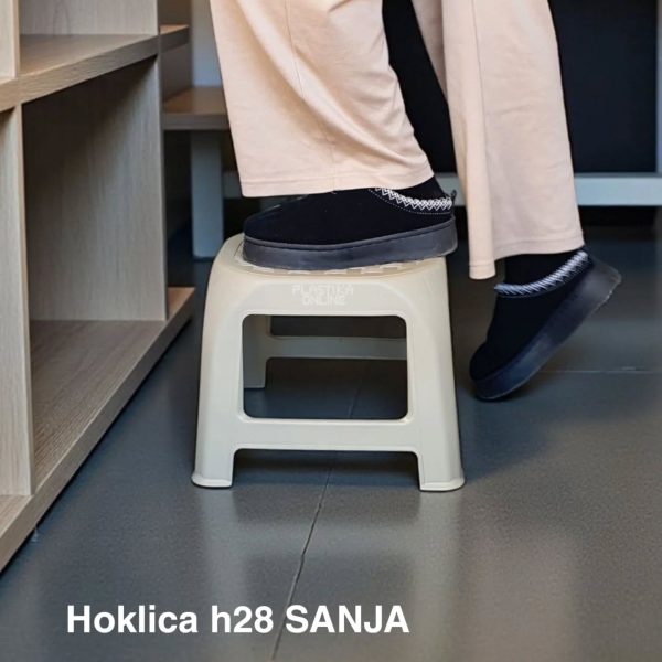 Hoklica H28cm , hoklice, plastična hoklica, plastične hoklice moka
