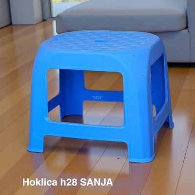 Hoklica H28cm , hoklice, plastična hoklica, plastične hoklice plava