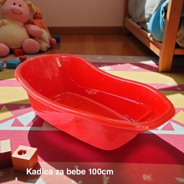 Kadica za bebe 100 cm, Plastična kadica za kupanje beba, Kadica za novorođenče, kadica za bebu, Kadica za bebe
