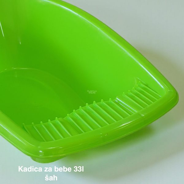 Kadica za bebe 33l, Kadica za bebu, Plastična kadica za kupanje beba, Kadica za novorođenče, funkcionalna kadica, kadice za bebe kivi