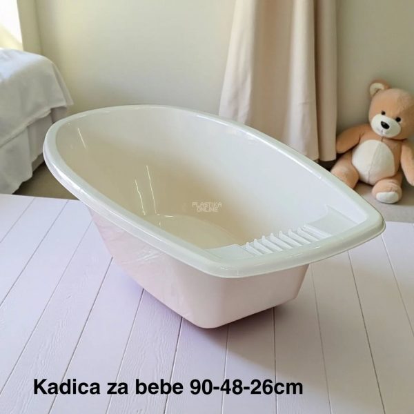 Kadica za bebe 90-48-26cm, Kadica za bebu, Plastična kadica za kupanje beba, Kadica za novorođenče, funkcionalna kadica, kadice za bebe lan