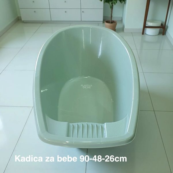 Kadica za bebe 90-48-26cm, Kadica za bebu, Plastična kadica za kupanje beba, Kadica za novorođenče, funkcionalna kadica, kadice za bebe plav