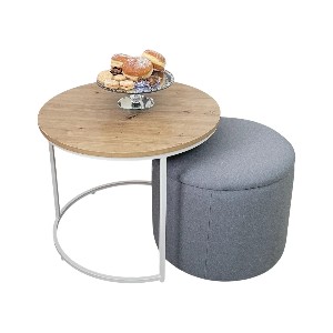 Klub sto sa tabureom Tchibo fi 58 cm