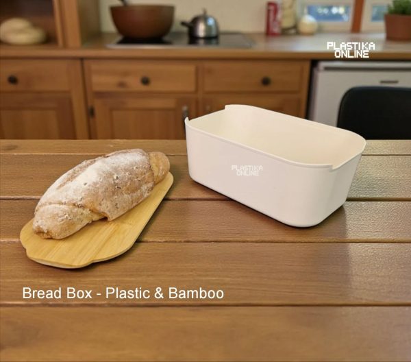 Kutija za hleb plastic & bamboo