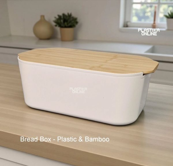 Kutija za hleb plastic & bamboo