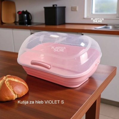 Kutija za hleb violet S