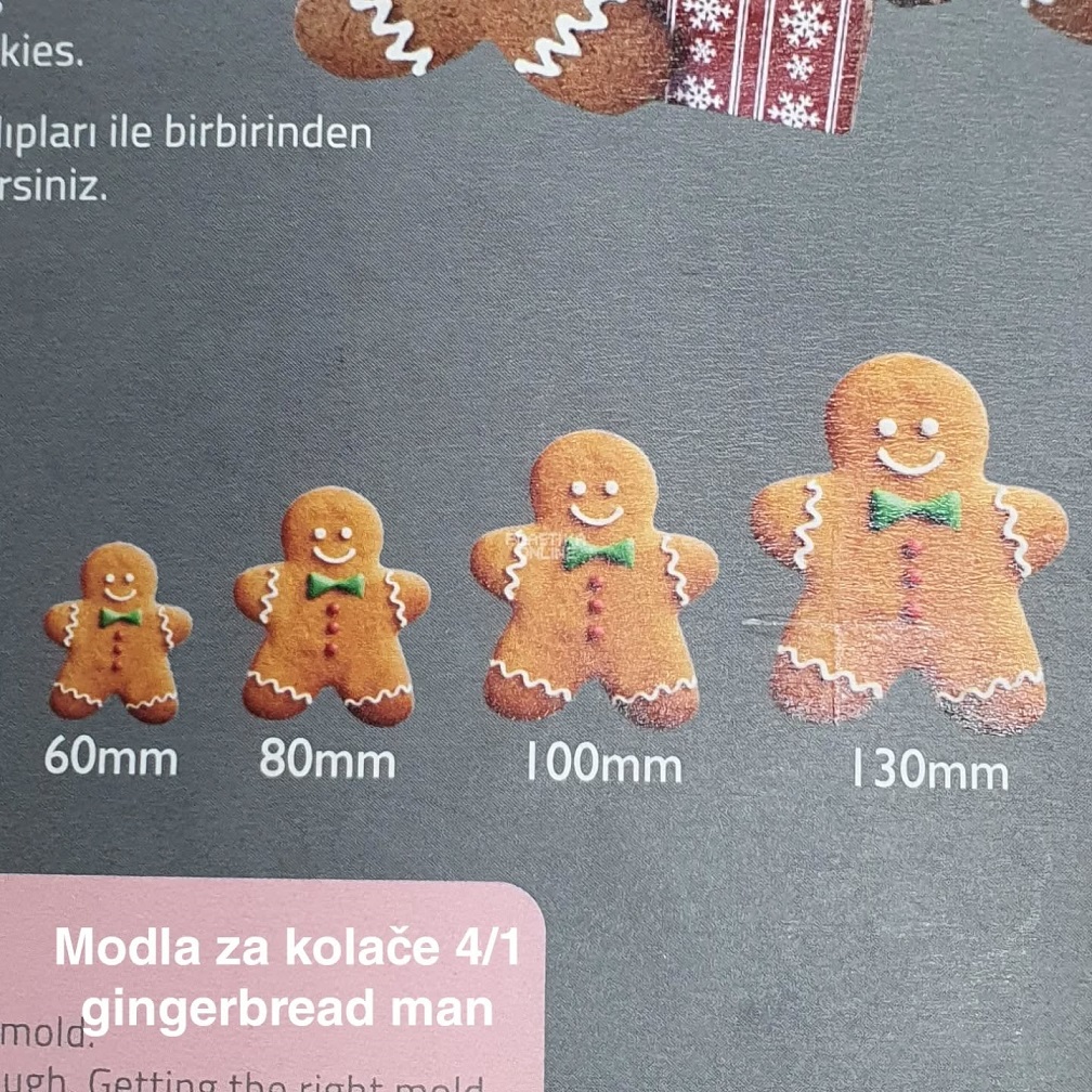 Modle za kolače Gingerbread Man 4, modle za kolače, modla za kolače, modle