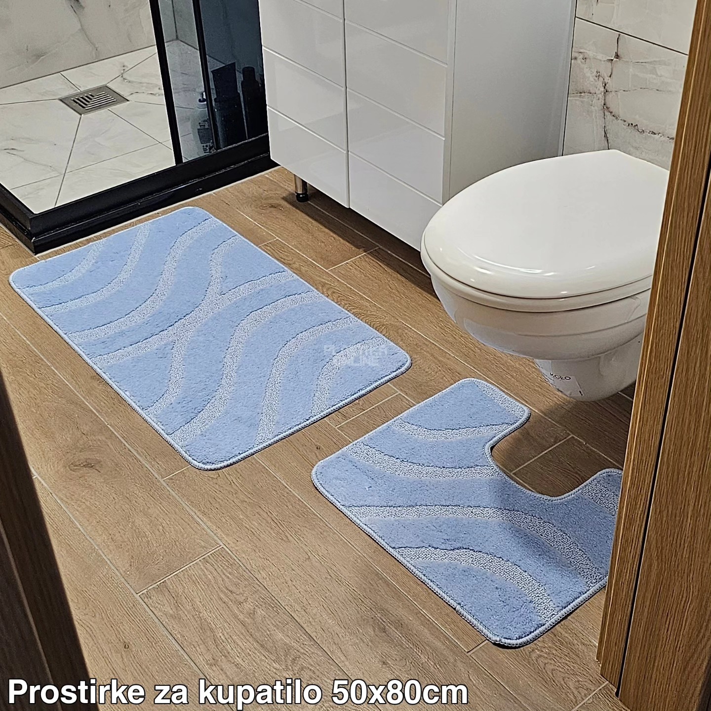 Prostirke za kupatilo 2 /1, staze za kupatilo, kupatilske prostirke, patosnice za kupatilo, komplet prostirke za kupatilo, staza za kupatilo
