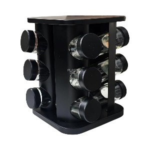 Rotirajući stalak za začine 12-1 CAROUSEL BLACK