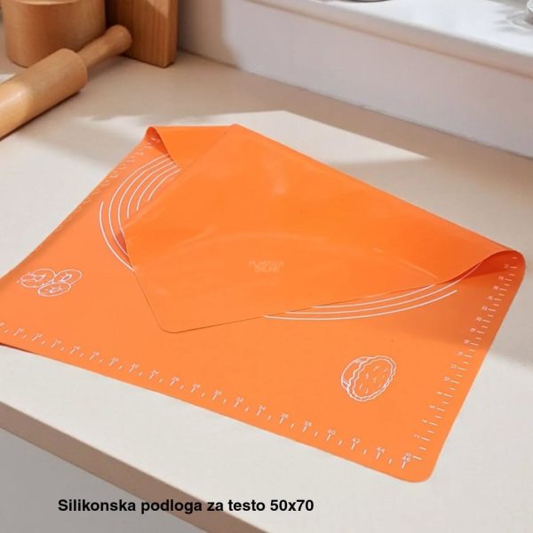 Silikonska podloga za testo 50x70 , gumirana podloga za testo, podloga za razvaljivanje testa, podloga sa lenjirom i krugovima, podloga koja ne lepi testo, gumirana podloga za testo, podloga za razvaljivanje testa, podloga sa lenjirom i krugovima, podloga koja ne lepi testo, silikonska podloga za picu i kolače