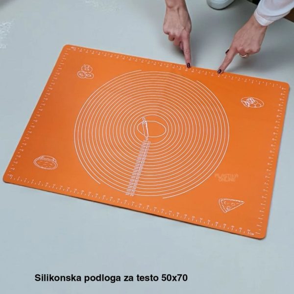 Silikonska podloga za testo 50x70 , gumirana podloga za testo, podloga za razvaljivanje testa, podloga sa lenjirom i krugovima, podloga koja ne lepi testo, gumirana podloga za testo, podloga za razvaljivanje testa, podloga sa lenjirom i krugovima, podloga koja ne lepi testo, silikonska podloga za picu i kolače