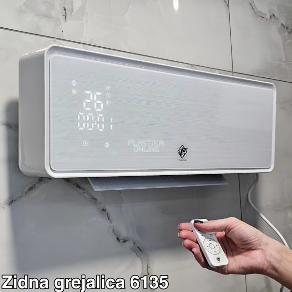 Zidna grejalica FS6135, zidna grejalica za kupatilo, grejalica za spavaću sobu, grejalica sa hladnim duvanjem, grejalica za lokal, zidna grejalica sa daljinskim, grejalica sa LED displejom, grejalica sa zaštitom od pregrevanja