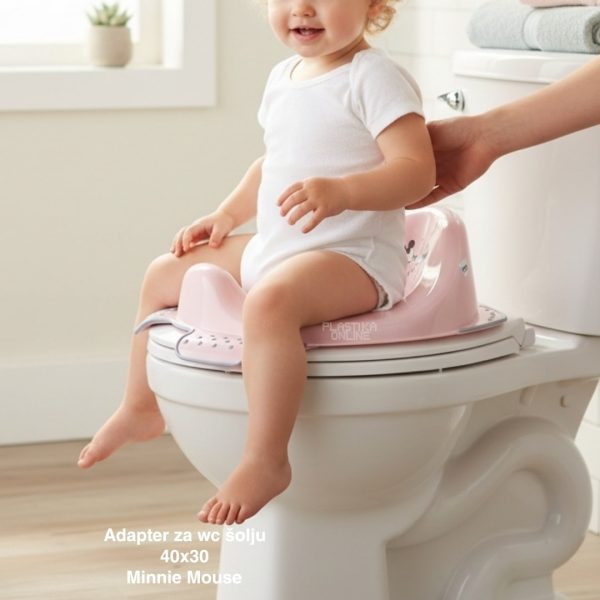 Adapter za wc šolju 40x30 Paw Patrol , siguran adapter za WC šolju minnie mouse