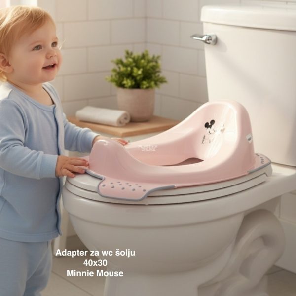 Adapter za wc šolju 40x30 Paw Patrol , siguran adapter za WC šolju minnie mouse