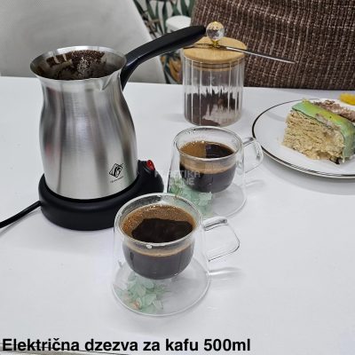 Električna džezva FS101, Bežična električna džezva, Električna džezva sa zaštitom od pregrevanja, Električna džezva kapaciteta 0.5L