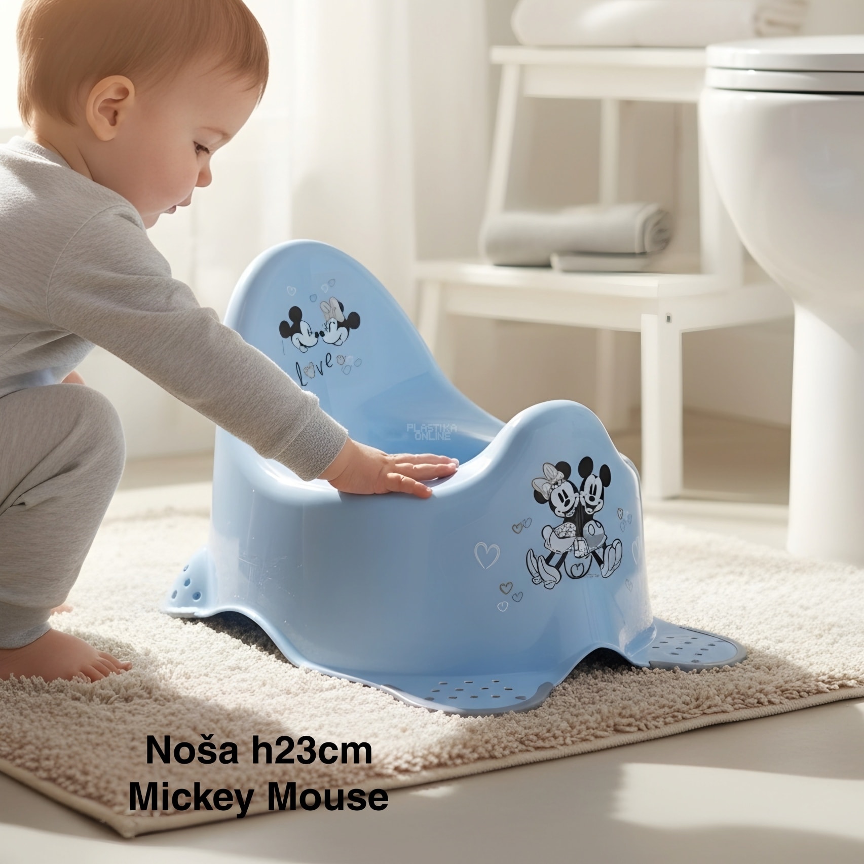 Noša h23 cm, noša za decu, Udobna noša sa naslonom, mickey mouse