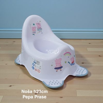 Noša h23 cm, noša za decu, Udobna noša sa naslonom pepa prase