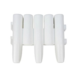 Ograda za cveće Gardenia 100x23cm – bela