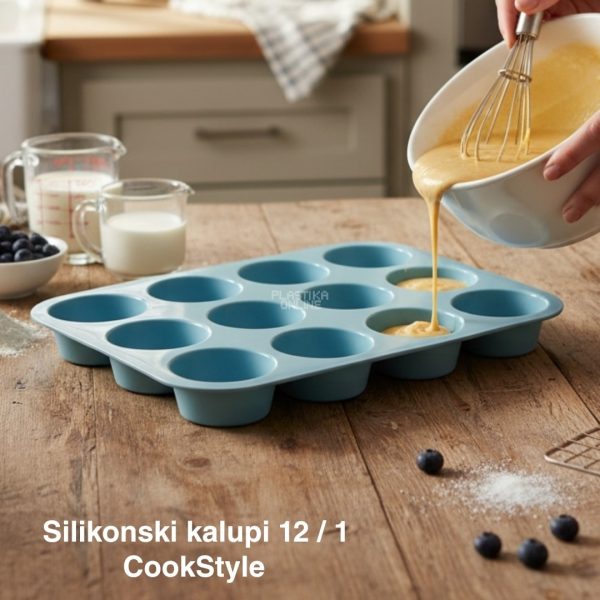 Silikonski kalupi 12, Prednosti silikonskih kalupa, silikonski kalup cookstyle