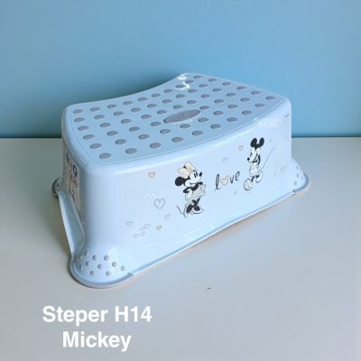 Steper H14, stepenik za decu, stepenice za decu, dupli steper za decu, plasticne stepenice, stepenice za decu za kupatilo mickey mouse