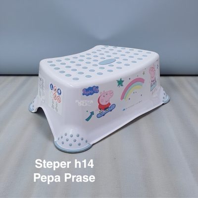 Steper H14, stepenik za decu, stepenice za decu, dupli steper za decu, plasticne stepenice, stepenice za decu za kupatilo pepa prase