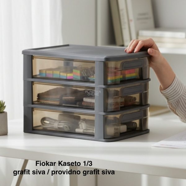 Fiokar Kaseto 1/3 , plasticni fiokar, mini fiokar