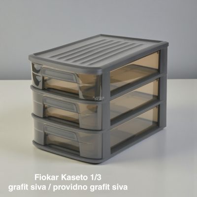 Fiokar Kaseto 1/3 , plasticni fiokar, mini fiokar