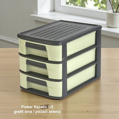 Fiokar Kaseto 1/3 , plasticni fiokar, mini fiokar