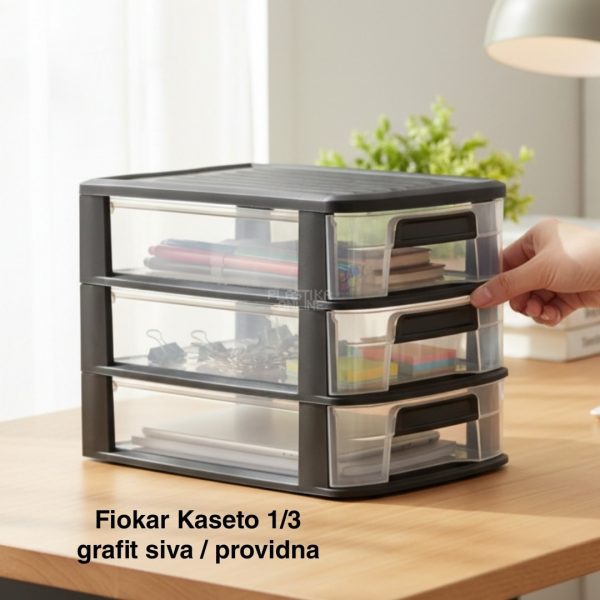 Fiokar Kaseto 1/3 , plasticni fiokar, mini fiokar