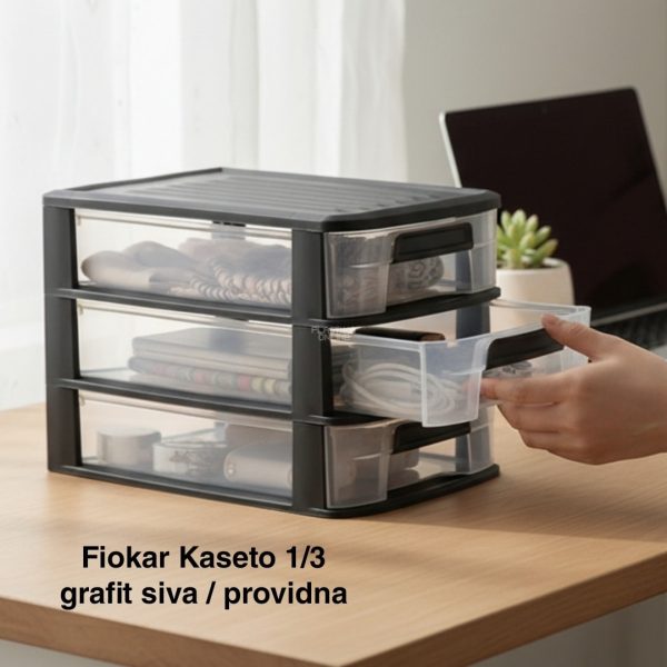 Fiokar Kaseto 1/3 , plasticni fiokar, mini fiokar