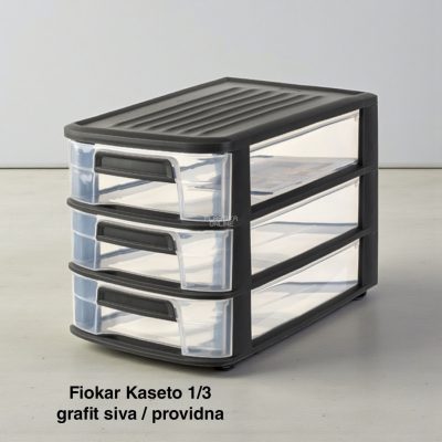 Fiokar Kaseto 1/3 , plasticni fiokar, mini fiokar