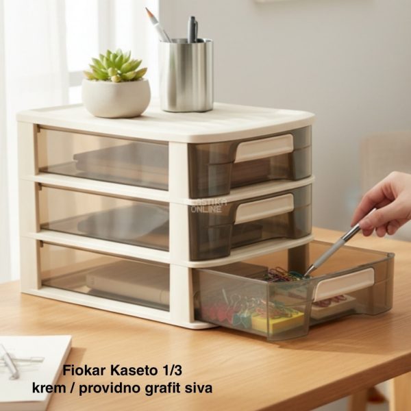 Fiokar Kaseto 1/3 , plasticni fiokar, mini fiokar