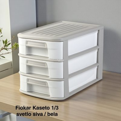 Fiokar Kaseto 1/3 , plasticni fiokar, mini fiokar